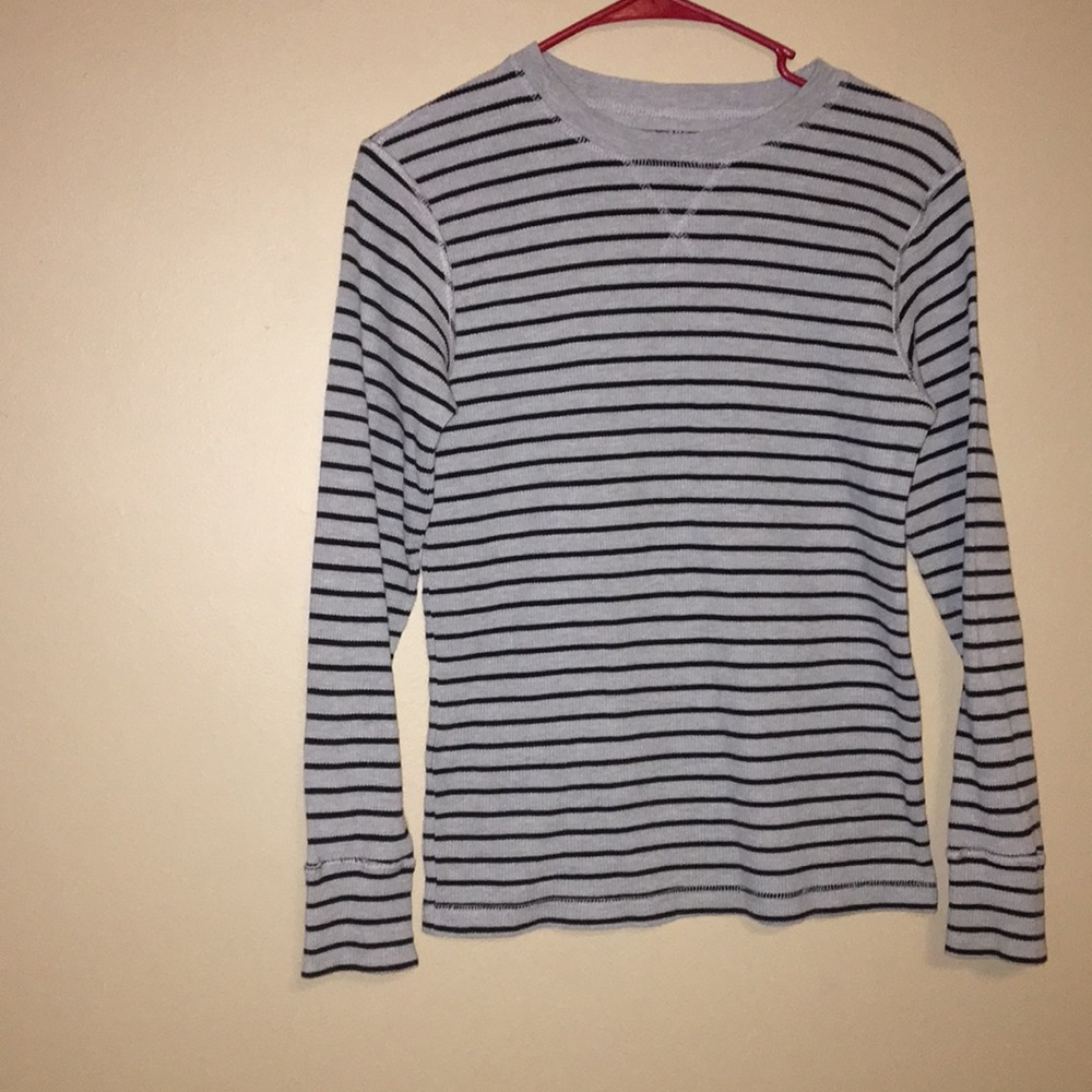 Boys thermal design long sleeve shirt